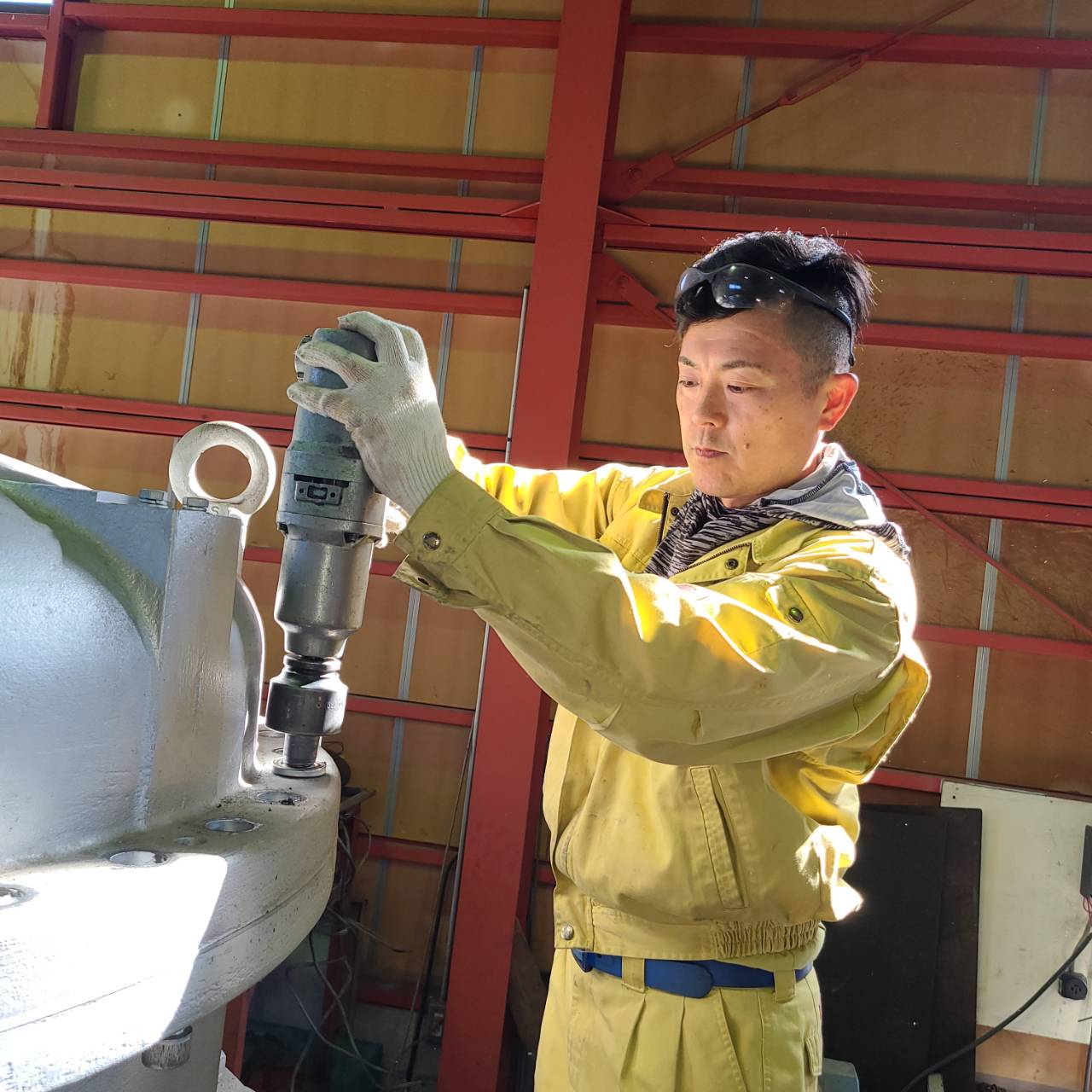 設備・ラインの作業風景（産機／製造の様子）
